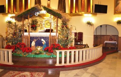 Zdjęcie przedstawia obrzędy Bożego Narodzenia.