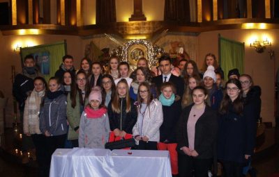 Zdjęcie przedstawia O bł. Karolinie Kózce 2017