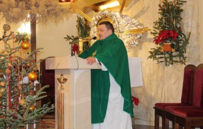 Zdjęcie przedstawia misjonarza z Białorusi.