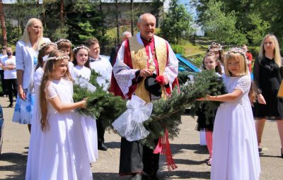 Zdjęcie przedstawia złoty jubileusz kapłaństwa 50 lat.