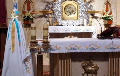 Zdjęcie przedstawia obrzędy Adwentowe.