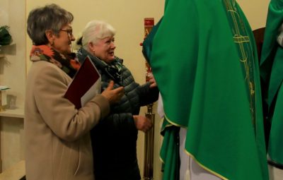 Zdjęcie przedstawia jubileusz PZ Caritas.